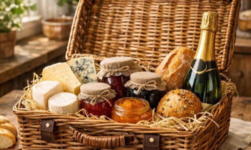Ein Korb voller Überraschungen: Genussmomente stilvoll verschenken